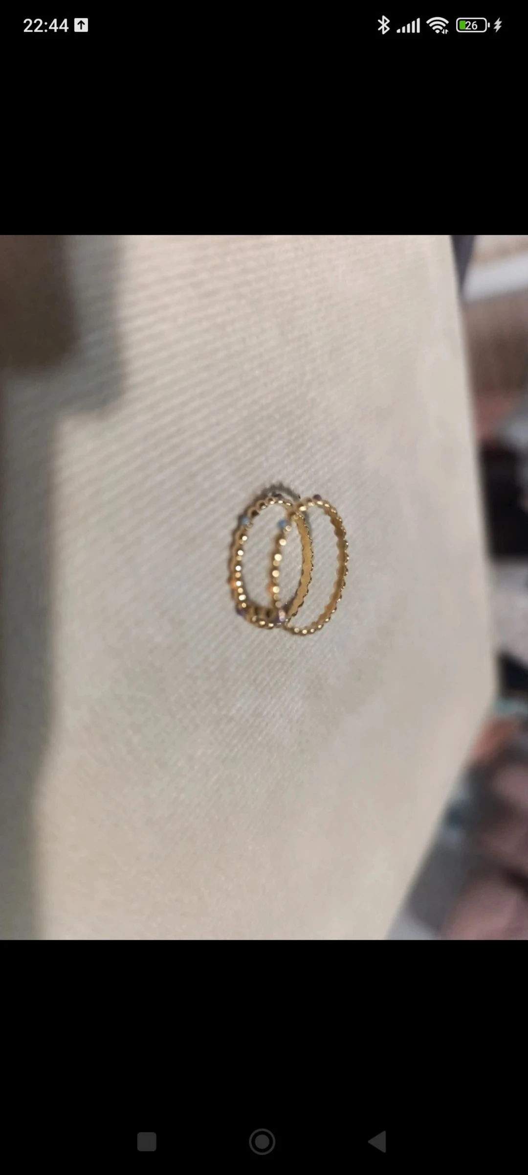 Anillo acero colores